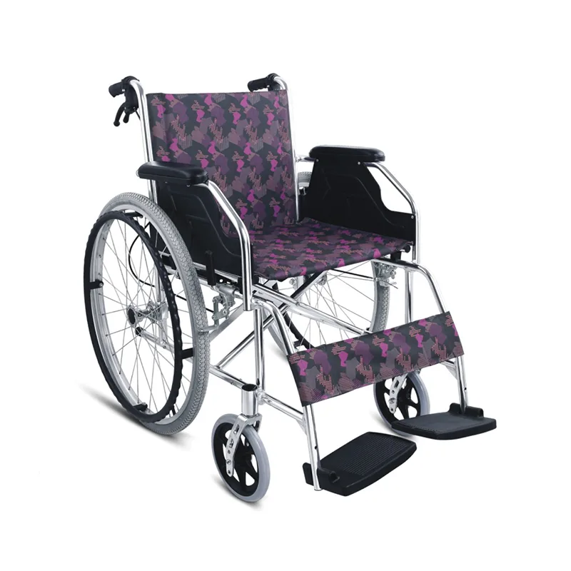 Fauteuil roulant manuel léger en aluminium MOVO MLW869LJ, assise 46 cm