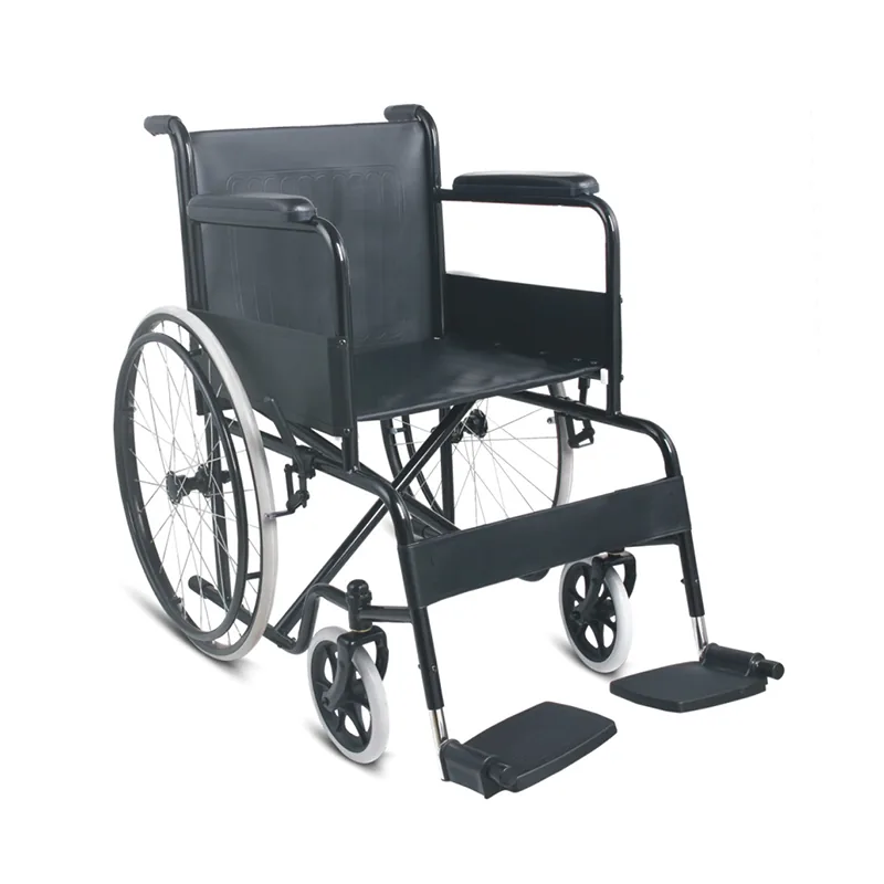 Fauteuil roulant manuel en acier MLW875
